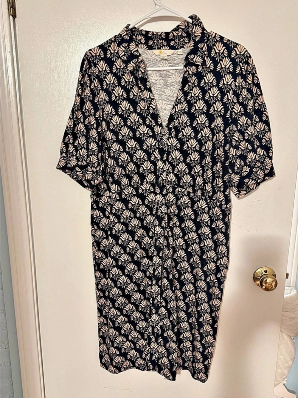 Boden Floral Mini Dress Size 12R